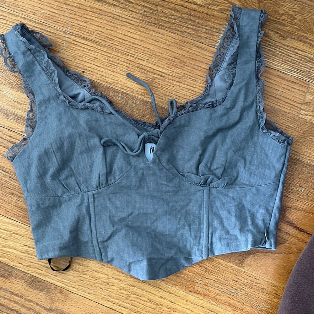 Princess poly grey top